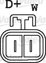 Valeo 440026 - Генератор autospares.lv