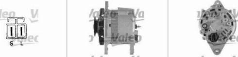 Valeo 437724 - Генератор autospares.lv