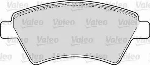 Valeo 598526 - Тормозные колодки, дисковые, комплект autospares.lv