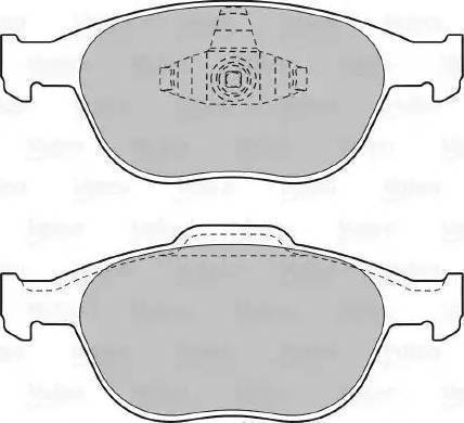 Remsa 98400 - Тормозные колодки, дисковые, комплект autospares.lv