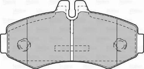 Remsa 70100 - Тормозные колодки, дисковые, комплект autospares.lv