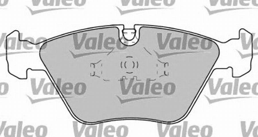 Valeo 597151 - Тормозные колодки, дисковые, комплект autospares.lv