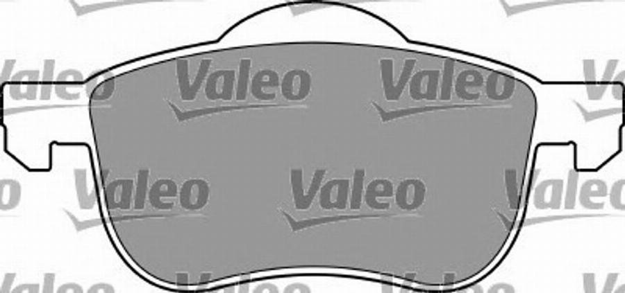 Valeo 597320 - Тормозные колодки, дисковые, комплект autospares.lv