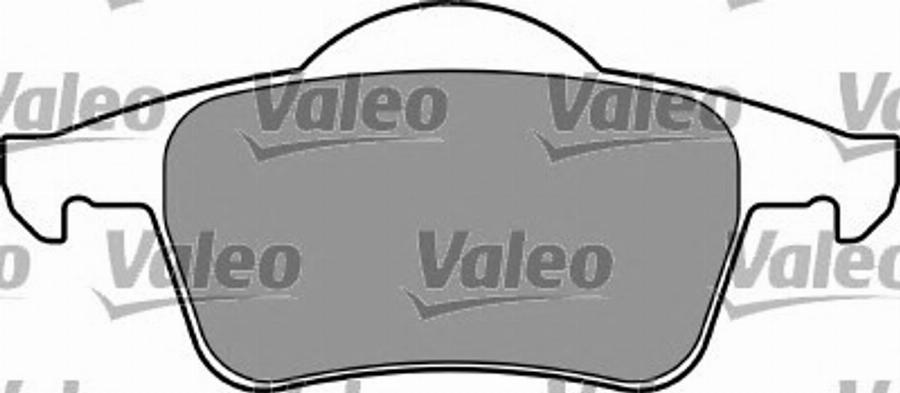 Valeo 597321 - Тормозные колодки, дисковые, комплект autospares.lv