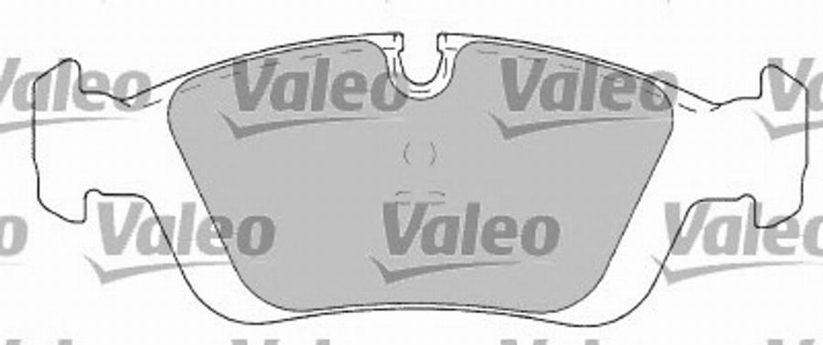 Valeo 597275 - Тормозные колодки, дисковые, комплект autospares.lv