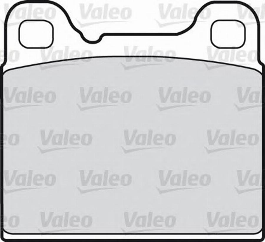 Valeo 540022 - Тормозные колодки, дисковые, комплект autospares.lv