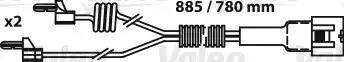 Valeo 541621 - Тормозные колодки, дисковые, комплект autospares.lv