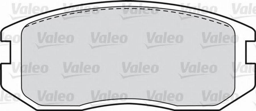 Valeo 551771 - Тормозные колодки, дисковые, комплект autospares.lv