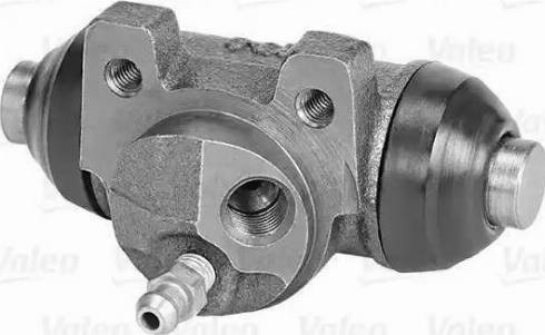 Valeo 553624 - Комплект тормозных колодок, барабанные autospares.lv