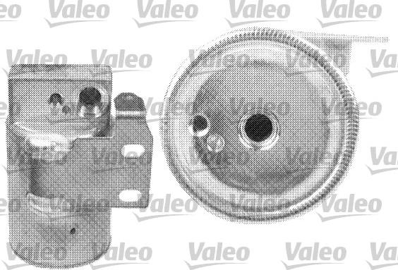 Valeo 509400 - Осушитель, кондиционер autospares.lv