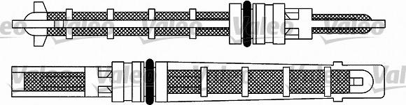 Valeo 509858 - Расширительный клапан, кондиционер autospares.lv