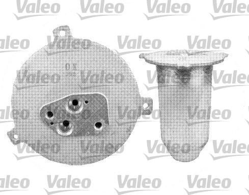 Valeo 509394 - Осушитель, кондиционер autospares.lv