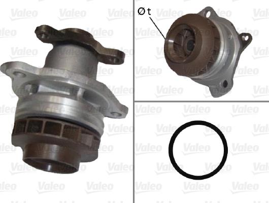 Valeo 506902 - Водяной насос autospares.lv