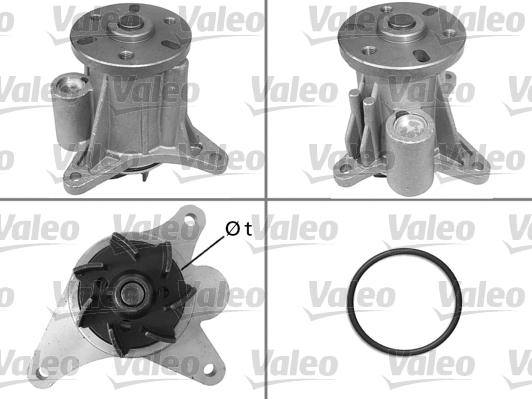 Valeo 506988 - Водяной насос autospares.lv