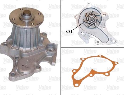 Valeo 506939 - Водяной насос autospares.lv