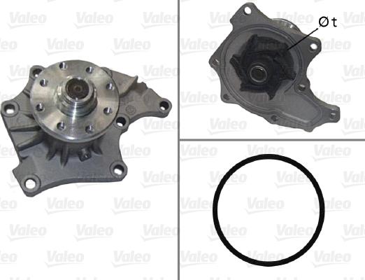 Valeo 506929 - Водяной насос autospares.lv