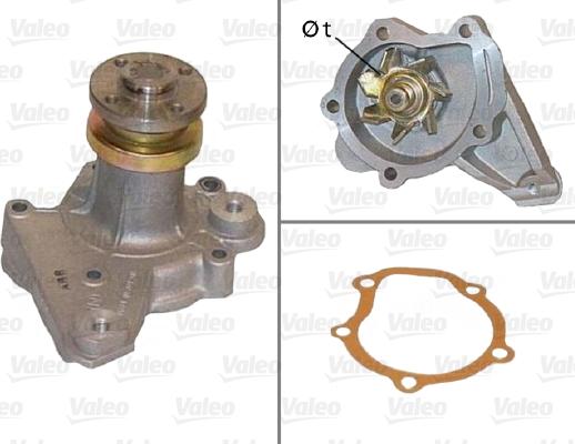 Valeo 506923 - Водяной насос autospares.lv