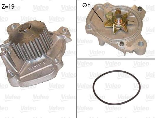 Valeo 506441 - Водяной насос autospares.lv