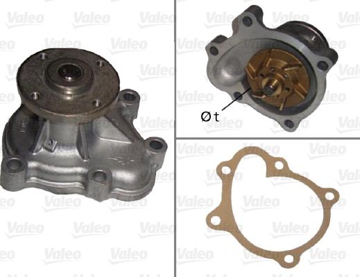 Valeo 506482 - Водяной насос autospares.lv