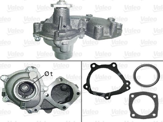 Valeo 506559 - Водяной насос autospares.lv