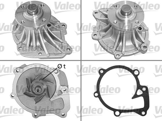 Valeo 506691 - Водяной насос autospares.lv