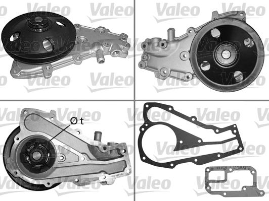 Valeo 506635 - Водяной насос autospares.lv