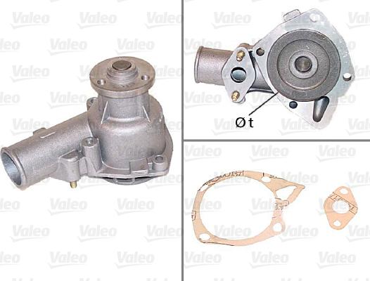 Valeo 506098 - Водяной насос autospares.lv