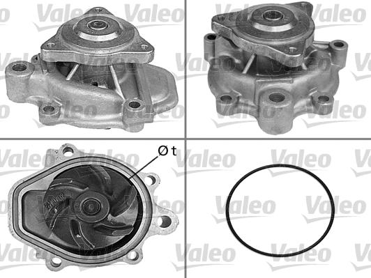 Valeo 506081 - Водяной насос autospares.lv