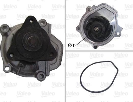 Valeo 506033 - Водяной насос autospares.lv