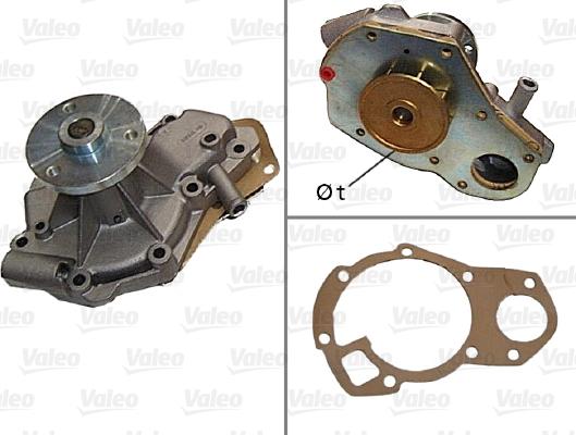 Valeo 506073 - Водяной насос autospares.lv