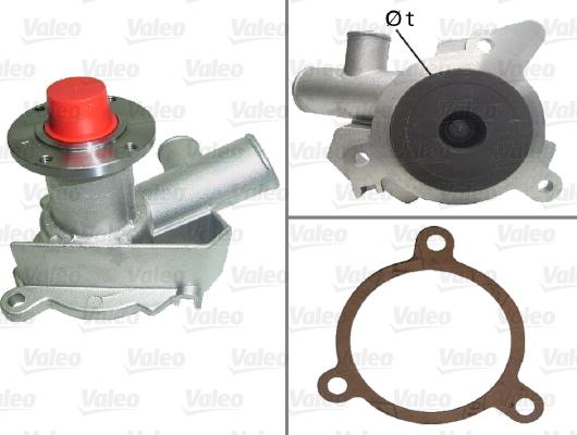 Valeo 506141 - Водяной насос autospares.lv