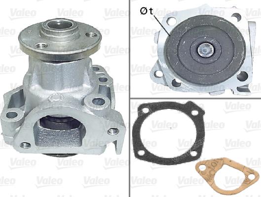 Valeo 506115 - Водяной насос autospares.lv