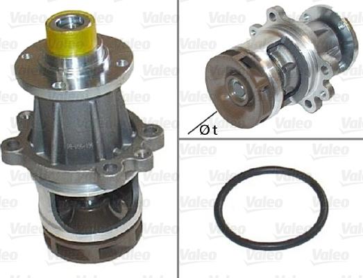 Valeo 506110 - Водяной насос autospares.lv