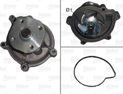 Valeo 506899 - Водяной насос autospares.lv