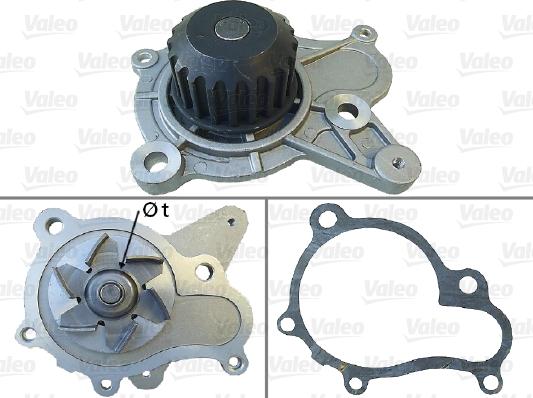 Valeo 506814 - Водяной насос autospares.lv