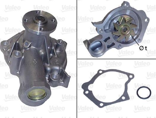 Valeo 506815 - Водяной насос autospares.lv