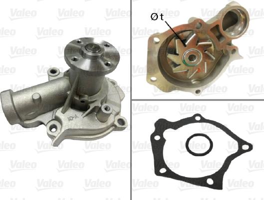 Valeo 506816 - Водяной насос autospares.lv