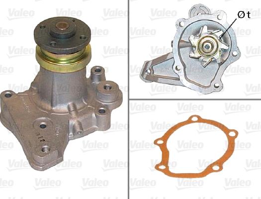 Valeo 506870 - Водяной насос autospares.lv