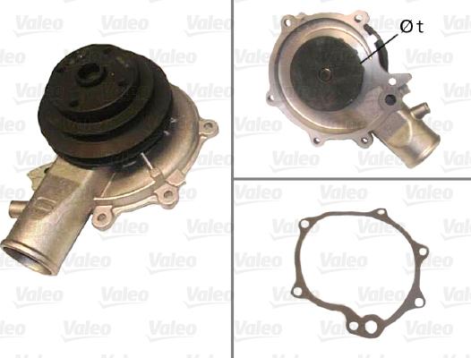 Valeo 506346 - Водяной насос autospares.lv