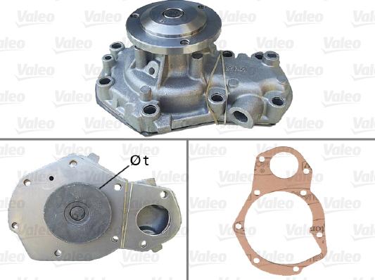 Valeo 506315 - Водяной насос autospares.lv