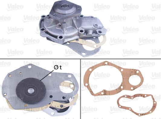 Valeo 506311 - Водяной насос autospares.lv