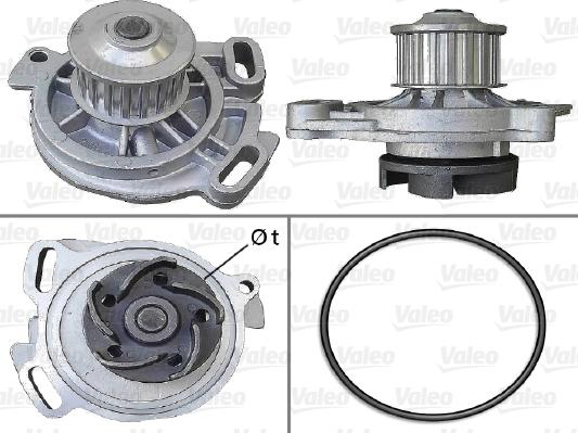 Valeo 506388 - Водяной насос autospares.lv