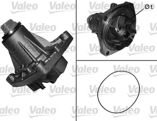 Valeo 506281 - Водяной насос autospares.lv