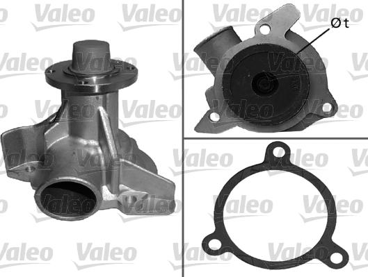 Valeo 506278 - Водяной насос autospares.lv