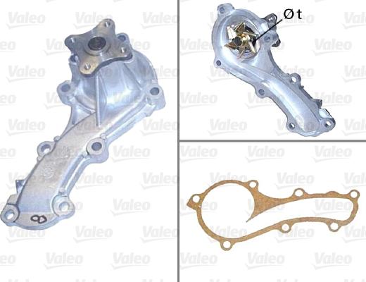 Valeo 506705 - Водяной насос autospares.lv