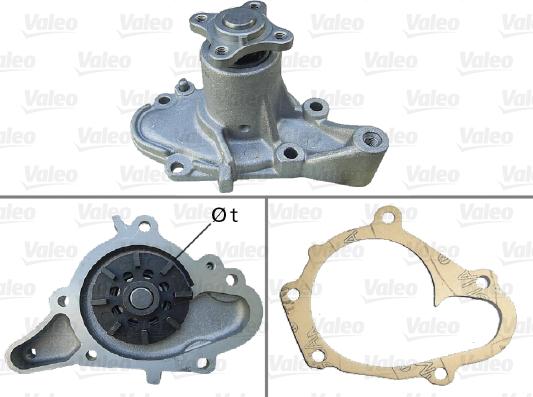 Valeo 506777 - Водяной насос autospares.lv