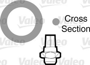 Valeo 508999 - Прокладка, трубопровод охлаждающей жидкости autospares.lv
