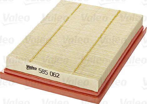 Valeo 585062 - Воздушный фильтр, двигатель autospares.lv