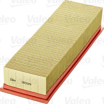 Valeo 585089 - Воздушный фильтр, двигатель autospares.lv