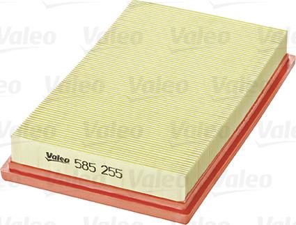 Valeo 585255 - Воздушный фильтр, двигатель autospares.lv